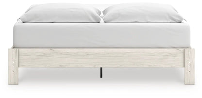 Socalle Platform Bed, light wood frame with built-in storage drawer, Unique Piece Furniture on Tampa Home & Garden Store