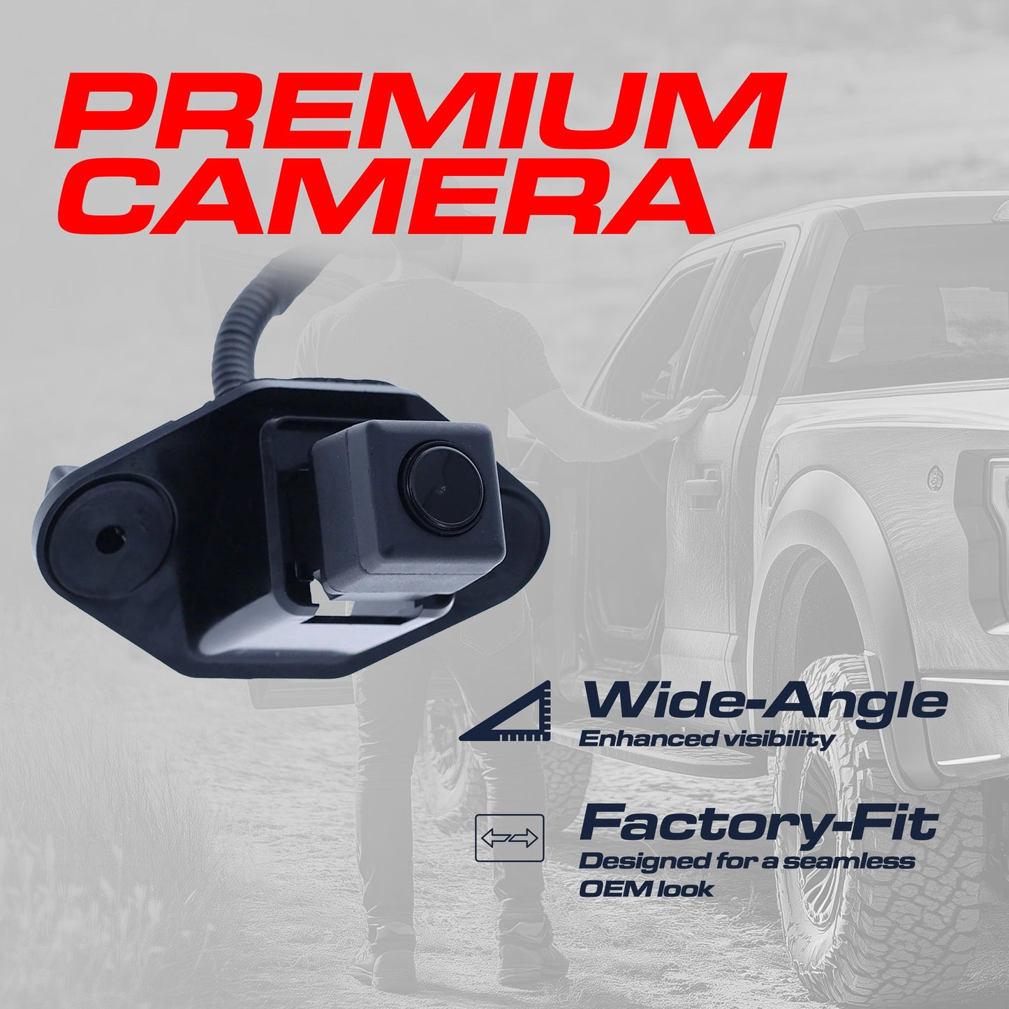 Lexus LX 570 OEM replacement backup camera Master Tailgaters, wide-angle view on Tampa Home & Garden Store