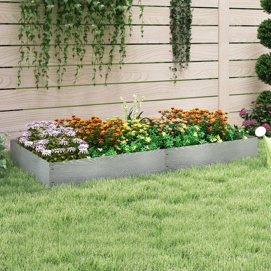6-Pack 20 FT Galvanized Metal Landscape Edging for Lawn Yard - Tampa Home & Garden Store