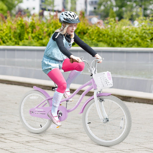 20 Inch Adjustable Kids Bike with 2 Brake System - Tampa Home & Garden Store