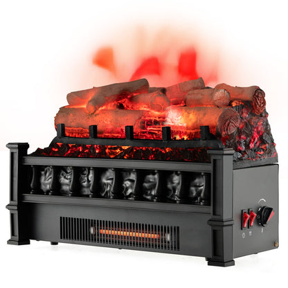 20 Inch Electric Fireplace Heater DirectDeals with Birchwood Ember Bed Black Fireplace on Tampa Home & Garden Store