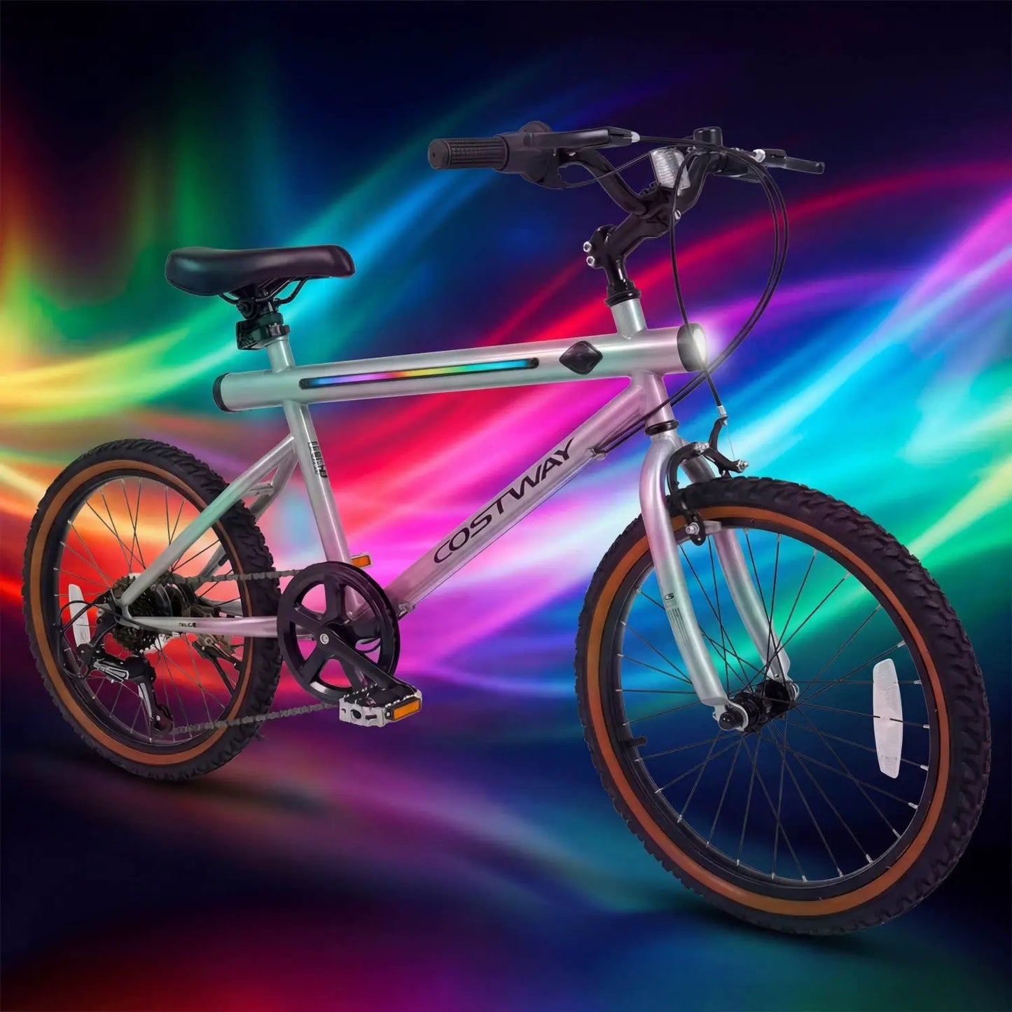 20 Inch LED Cycling Bike with Speakers and Lights