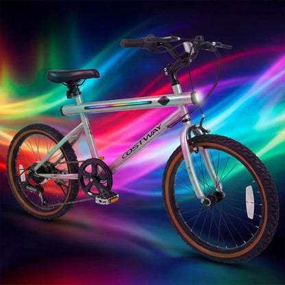 20 Inch LED Cycling Bike with Speakers and Lights
