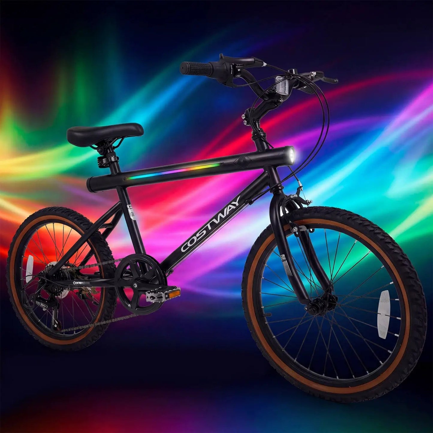 20 Inch LED Cycling Bike with Speakers and Lights
