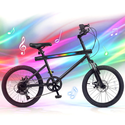 20in commuter bike by GemGear with frame, 6-speed Shimano twist shifting, stereo speakers on Tampa Home & Garden Store