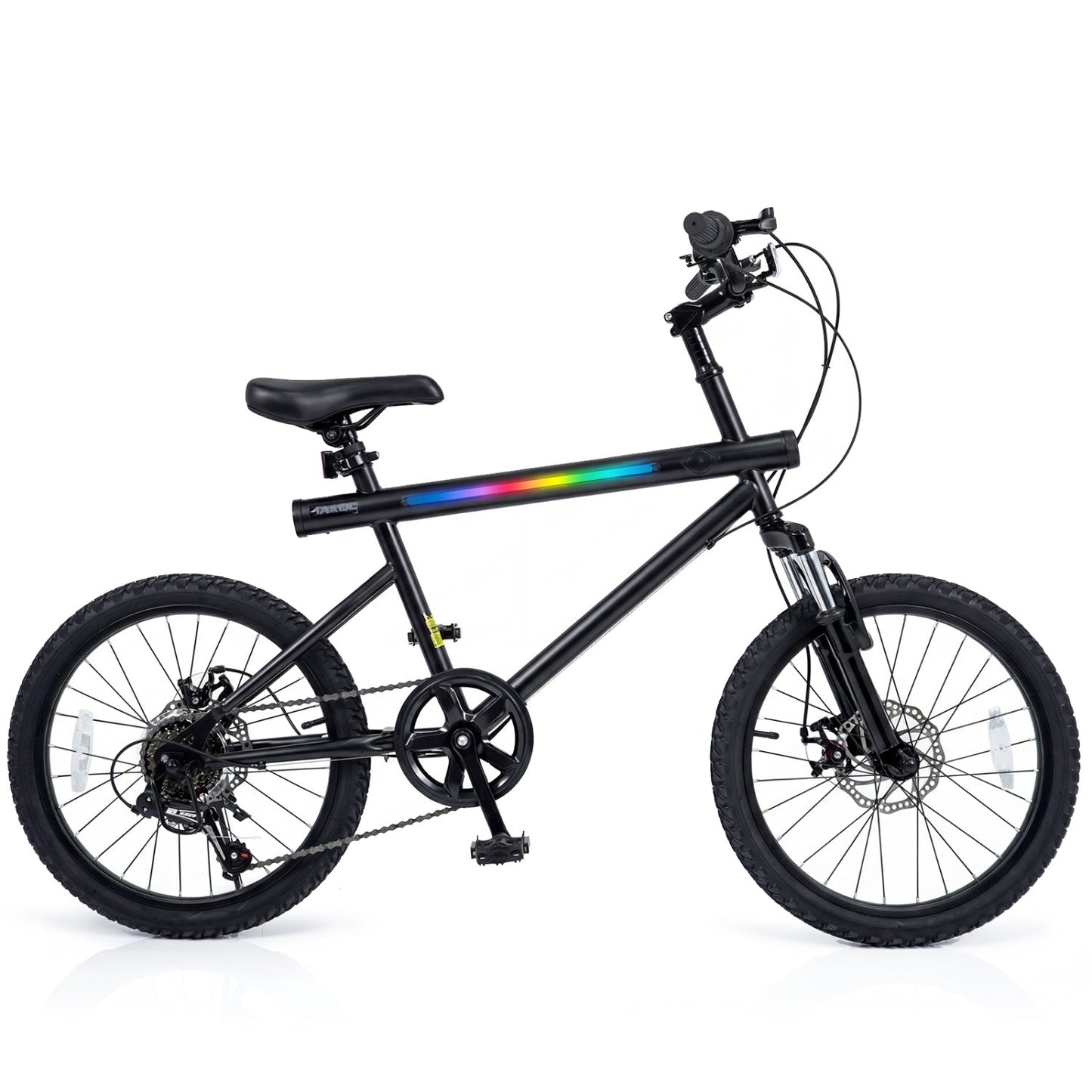 GemGear 20-Inch LED commuter bike with 6-speed Shimano twist shifting and stereo speakers on Tampa Home & Garden Store