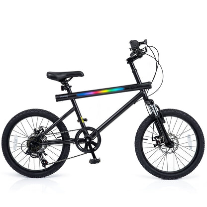 GemGear 20-Inch LED commuter bike with 6-speed Shimano twist shifting and stereo speakers on Tampa Home & Garden Store