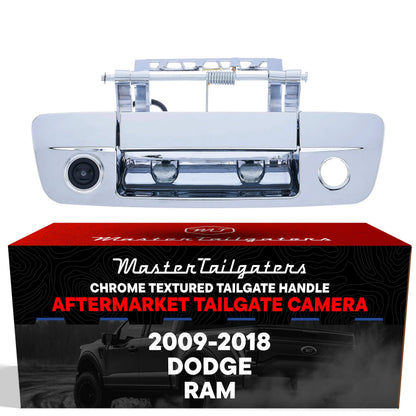 Dodge Ram chrome replacement tailgate handle with built-in backup camera, Master Tailgaters on Tampa Home & Garden Store
