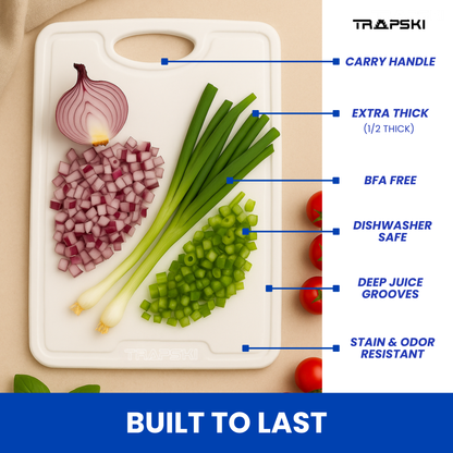 Food Grade Hdpe Cutting Board and Juice Grooves