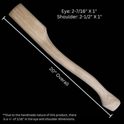 Whiskey River 19C Axe Handle 19in wooden handle by Whiskey River Art and Trading on Tampa Home & Garden Store