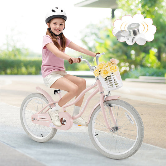 20 Inch Kids Bike with Kickstand for Boys Girls - Tampa Home & Garden Store