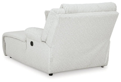 Top Tier Corduroy Reclining Sectional with Chaise