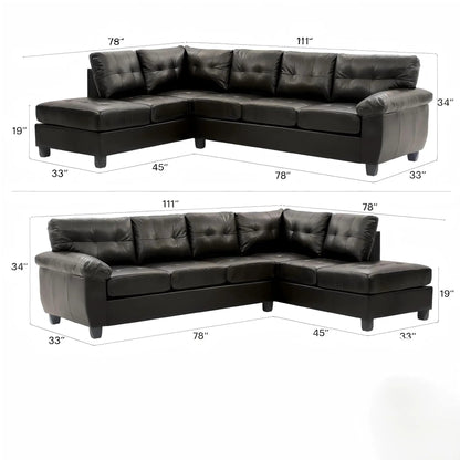 Gallant Sectional Sofa with Right or Left Chaise