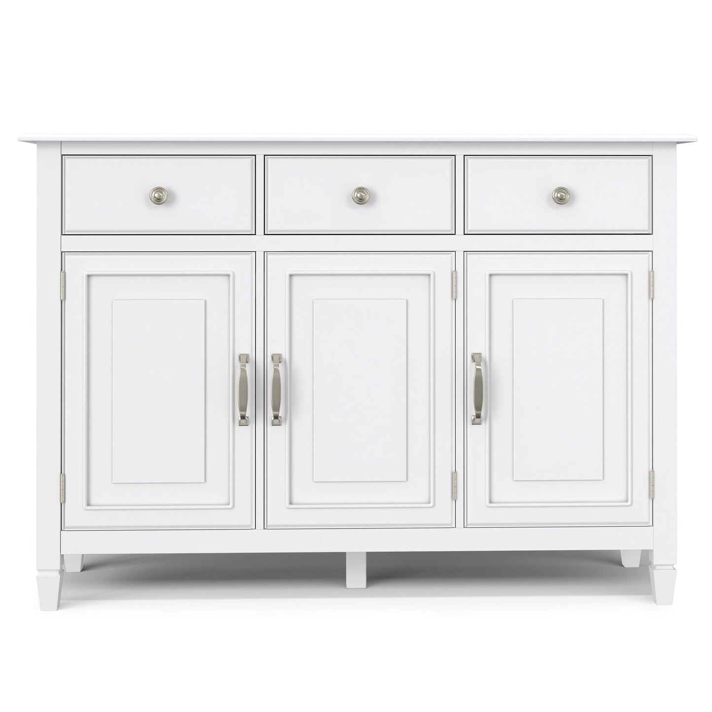 Connaught wide entryway storage cabinet accent with 3 drawers and 3 doors HouseOfZazla on Tampa Home & Garden Store