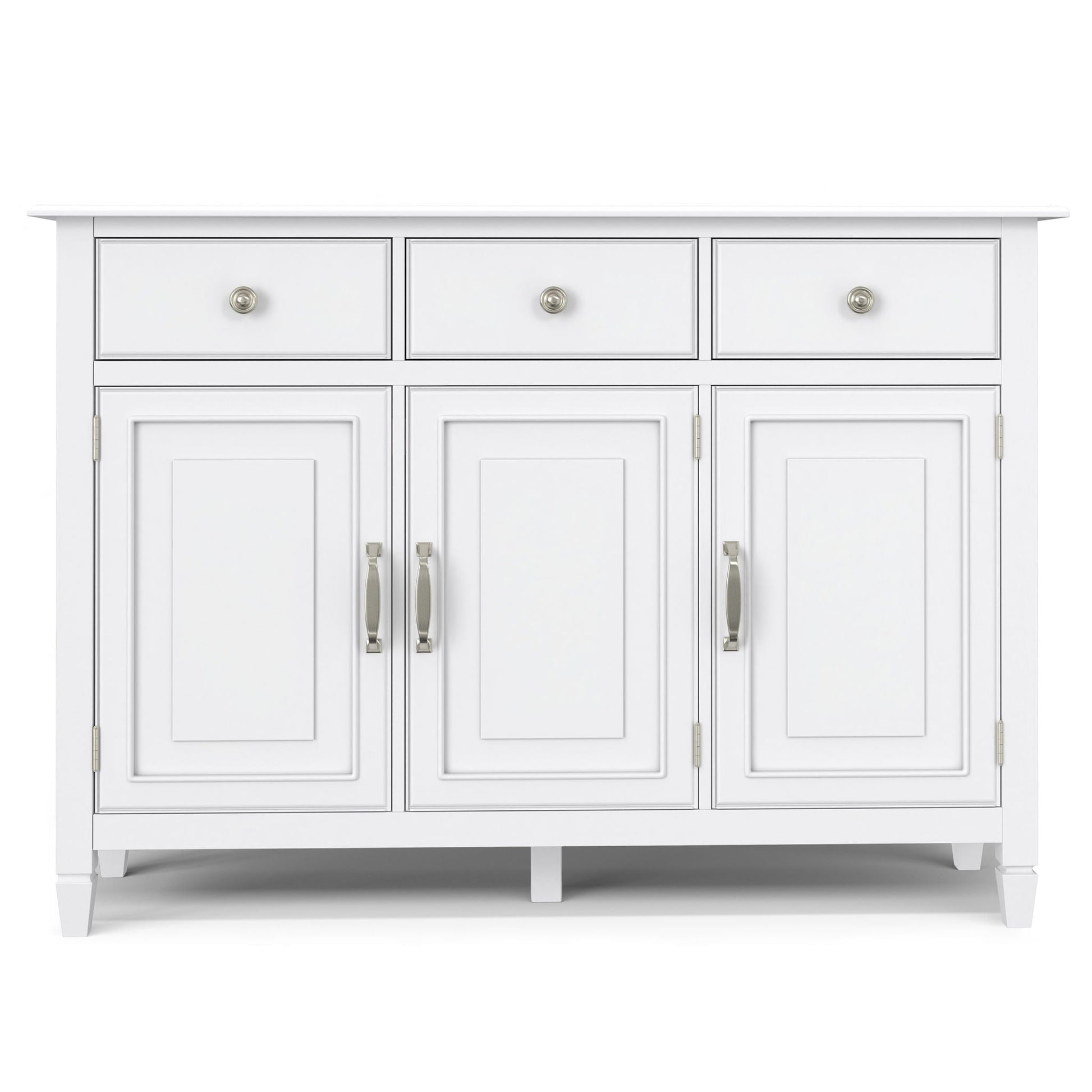 Connaught wide entryway storage cabinet accent with 3 drawers and 3 doors HouseOfZazla on Tampa Home & Garden Store
