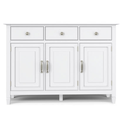 Connaught wide entryway storage cabinet accent with 3 drawers and 3 doors HouseOfZazla on Tampa Home & Garden Store