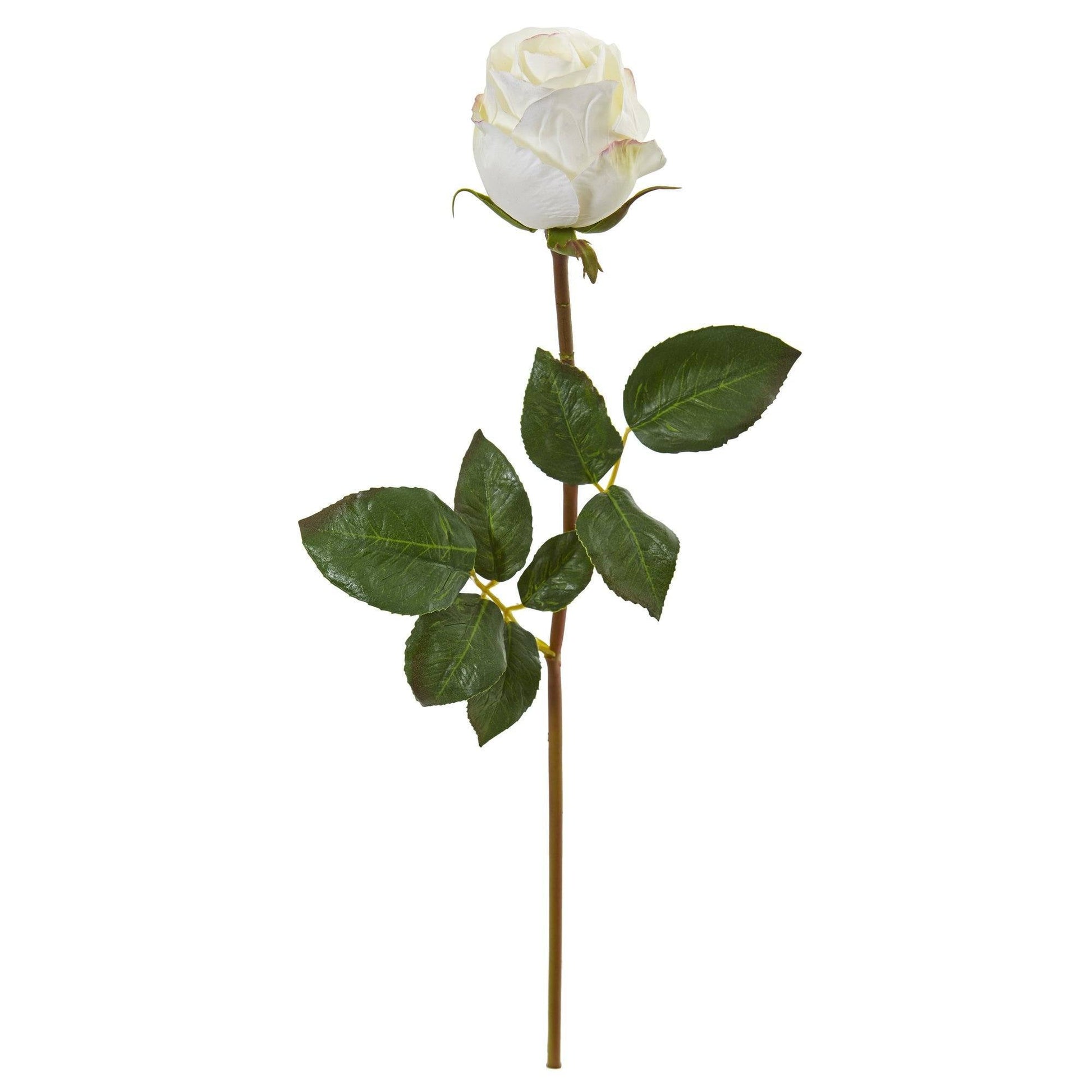 21” Rose Bud Artificial Flower (Set of 6) - Tampa Home & Garden Store