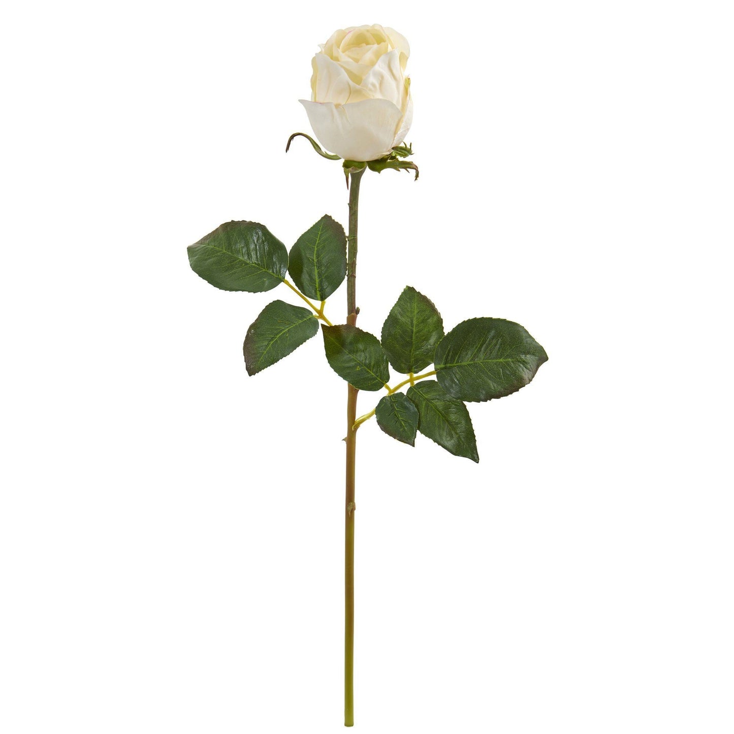 21” Rose Bud Artificial Flower (Set of 6) - Tampa Home & Garden Store