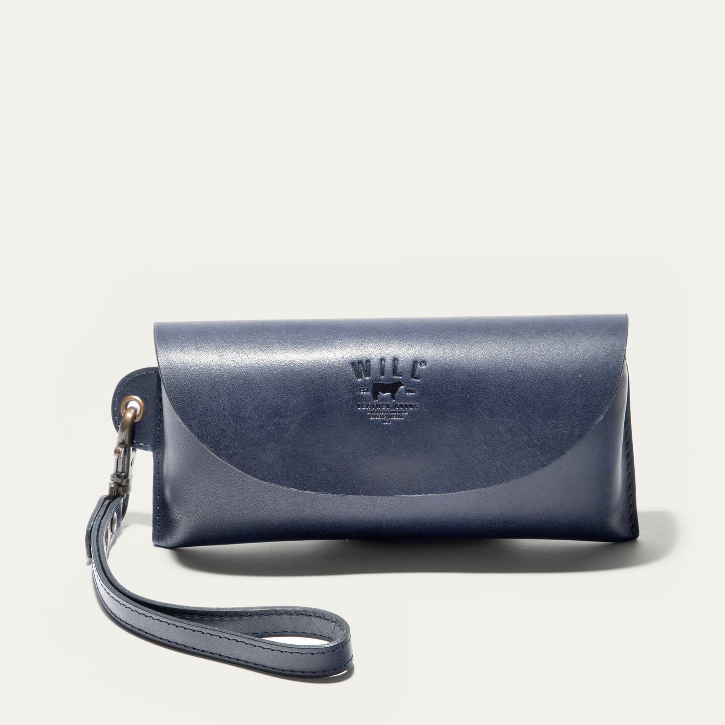 William Italian Leather Eyeglass Case and Wrist