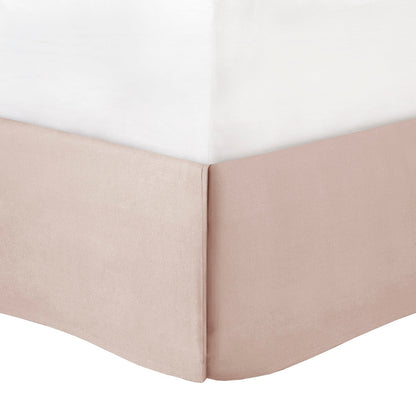 7 Piece Tufted Blush Comforter Set for Cal King