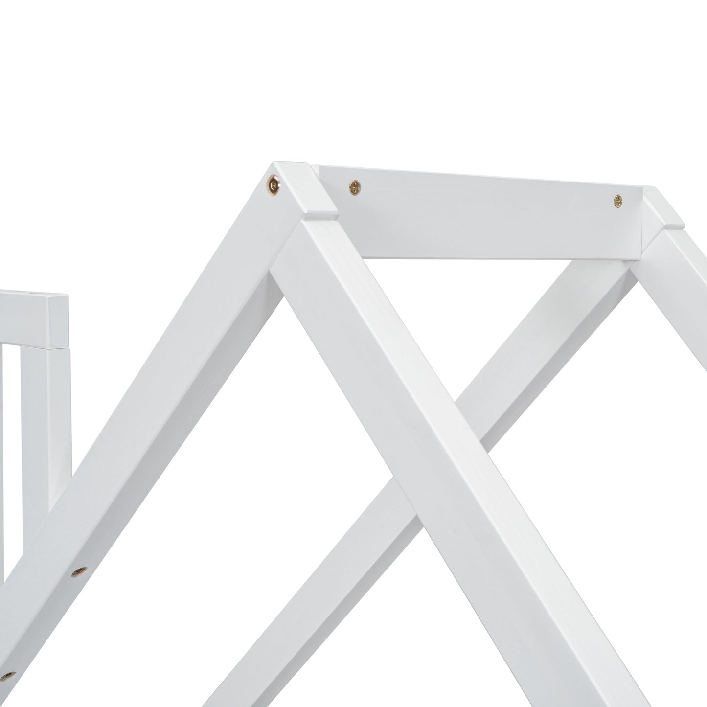 House-shaped Wooden writing Desk,Kids study Table,Bookshelf & Toy Storage,White - Tampa Home & Garden Store