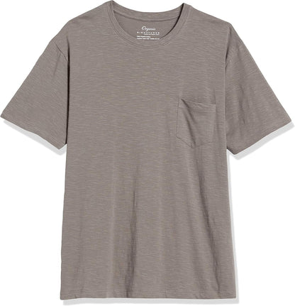 Supreme Soft Organic Cotton Pocket T-Shirt – Certified Sustainable, Comfortable Modern Classic Fit