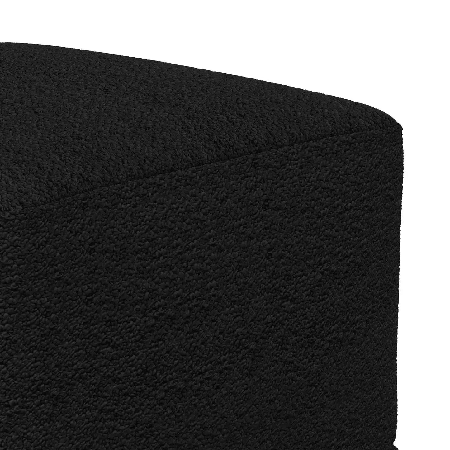 Chantal Square Pouf Soft Textured Comfort