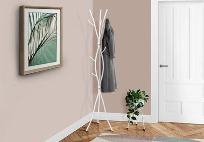 Coat Rack Hall Tree Free Standing Entryway Modern