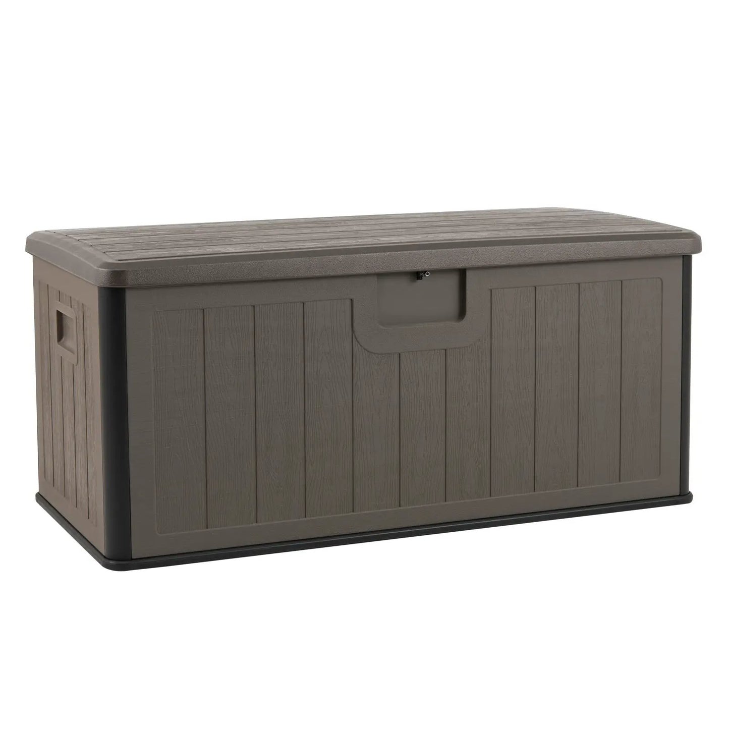 100 Gallon Large Deck Box With Lockable Lid