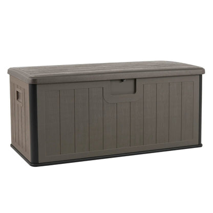 100 Gallon Large Deck Box With Lockable Lid