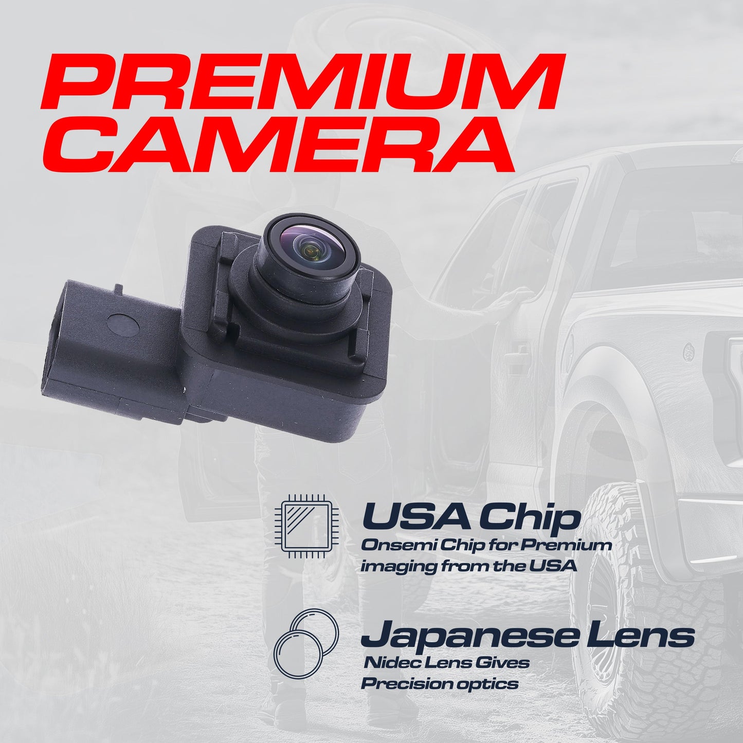 Master Tailgaters Lincoln MKX OEM backup camera 2016-2020 part F2GZ-19G490-C black housing on Tampa Home & Garden Store