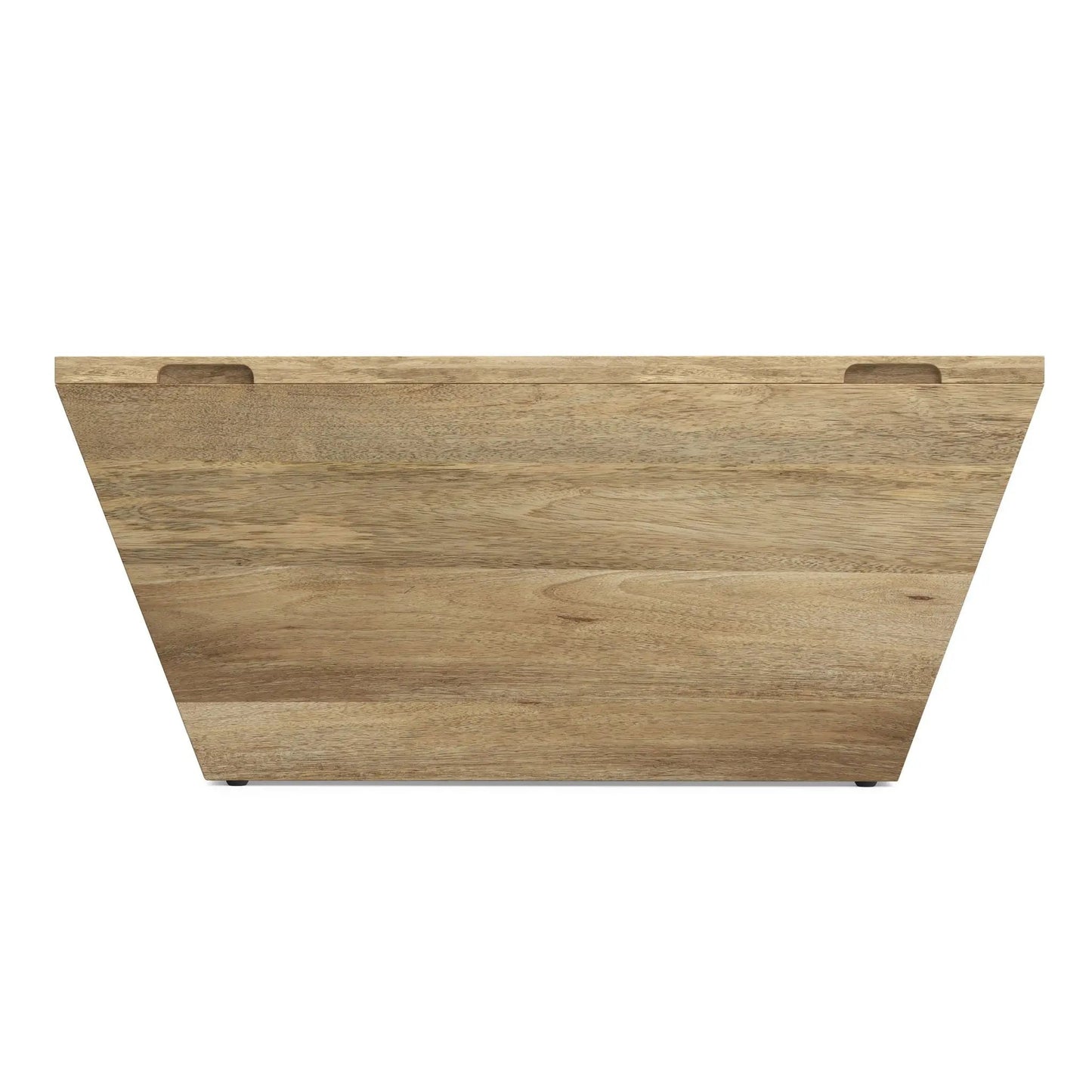Abba handcrafted coffee table, natural oak with recessed side handles by Unique Piece Furniture on Tampa Home & Garden Store