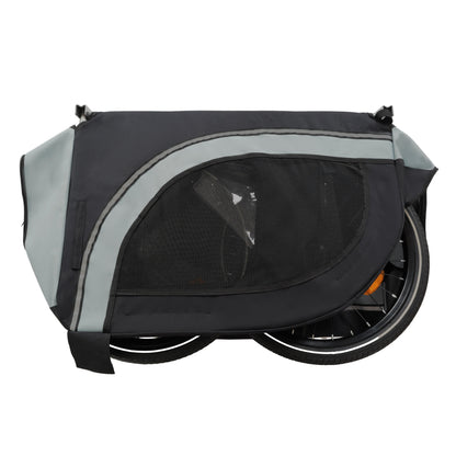 Large Folding Bike Trailer for Dogs HouseOfZazla gray carrier 66lb on Tampa Home & Garden Store