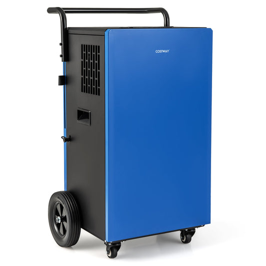 215 Pints 8000 Sq.Ft Commercial Dehumidifier For Home and Basement with 24H Timer-Blue - Tampa Home & Garden Store