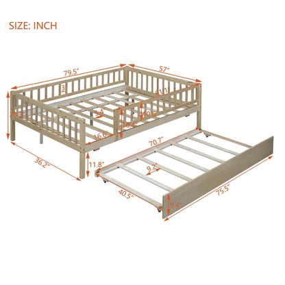 Multi Functional Wooden Daybed and Bedroom