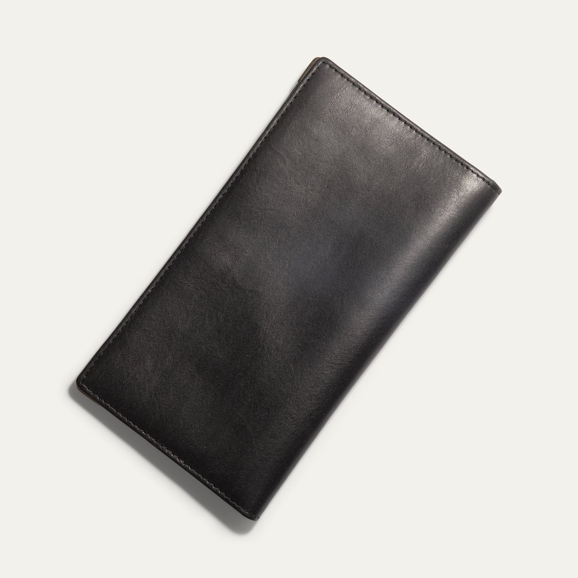 William Pocket Secretary Wallet black leather card case by Will Leather Goods on Tampa Home & Garden Store