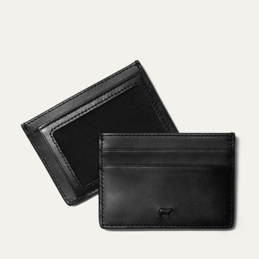 Étui à cartes noir
