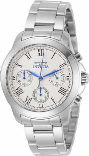 Invicta Women's Specialty watch with stainless steel bracelet and white dial on Tampa Home & Garden Store