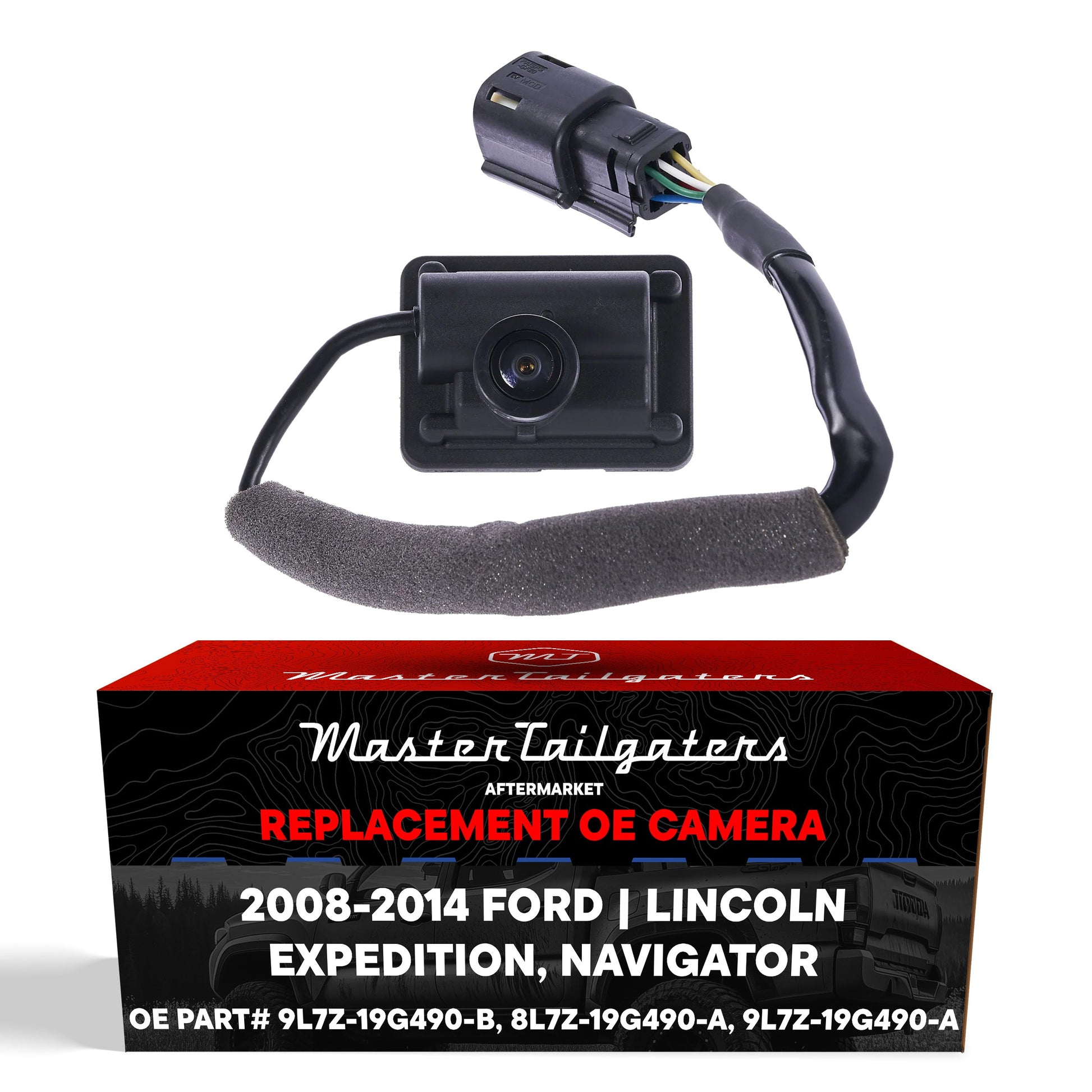Master Tailgaters OE backup camera with multi-color wiring for Lincoln Navigator/Ford Expedition on Tampa Home & Garden Store
