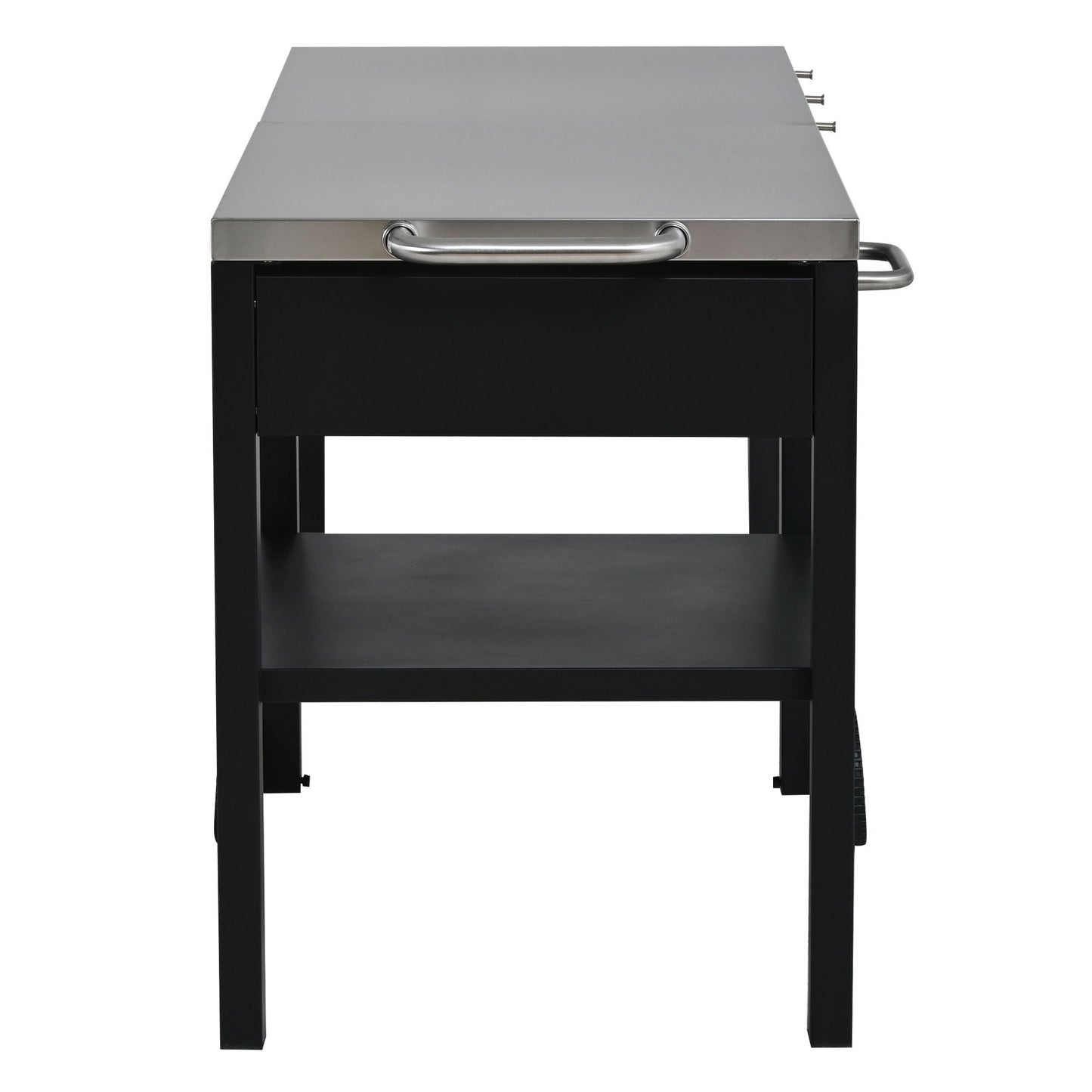 Large Foldable Outdoor Kitchen Cart And Storage