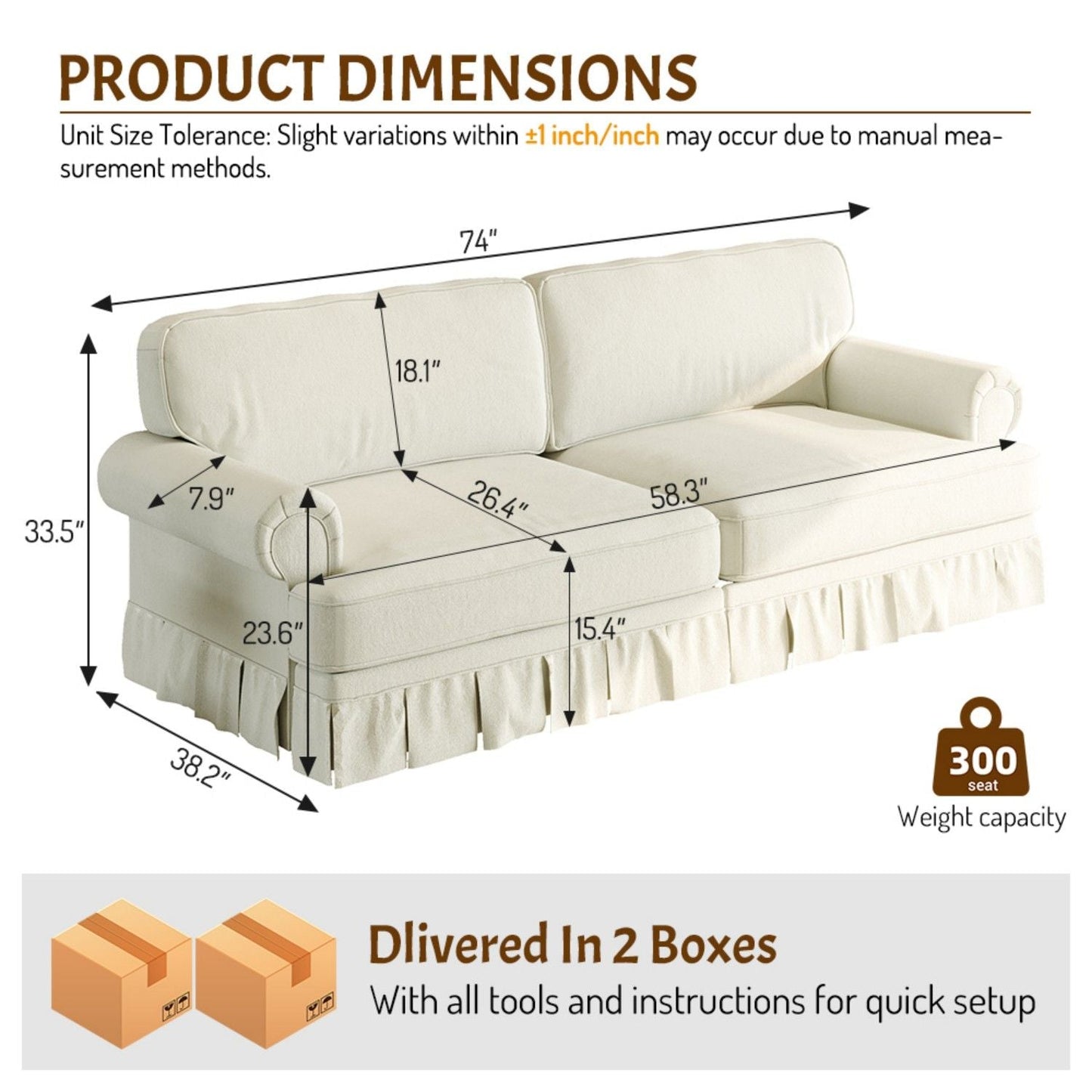 Heavy Duty Cloud Couch Sofa and Comfort Frame