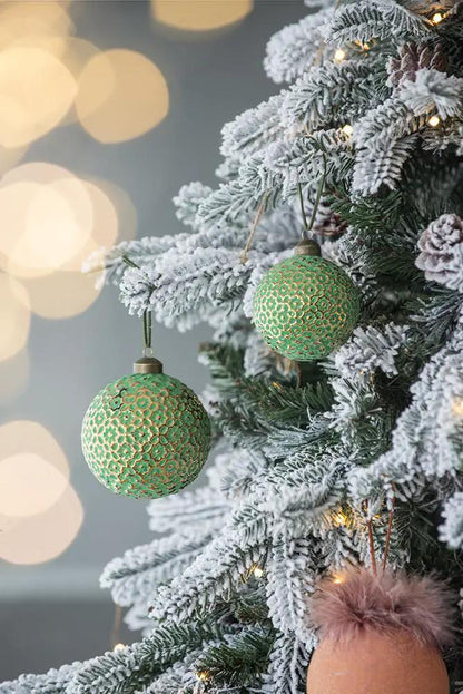 Glass Christmas Ball Ornaments for Holiday Decor