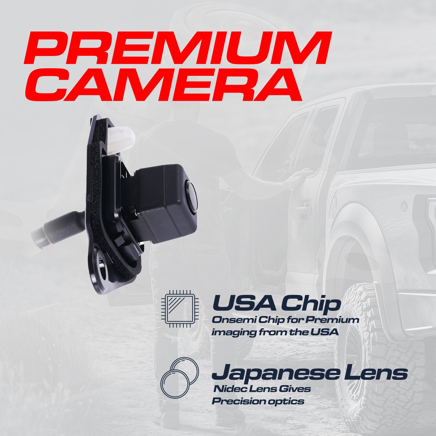 Backup camera for Lexus RX 350/450h OEM replacement by Master Tailgaters black housing on Tampa Home & Garden Store