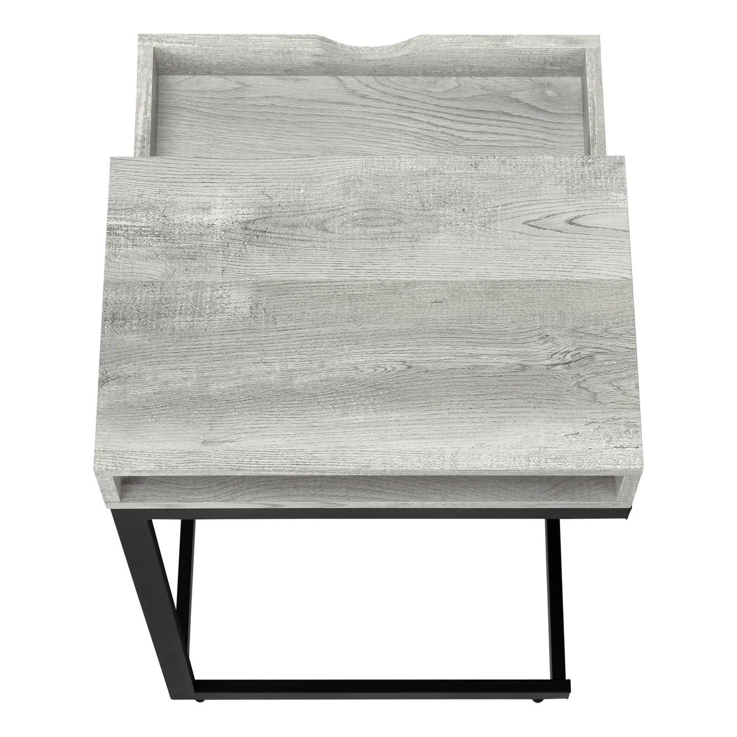 Accent Table C Shaped Contemporary Elegant Design
