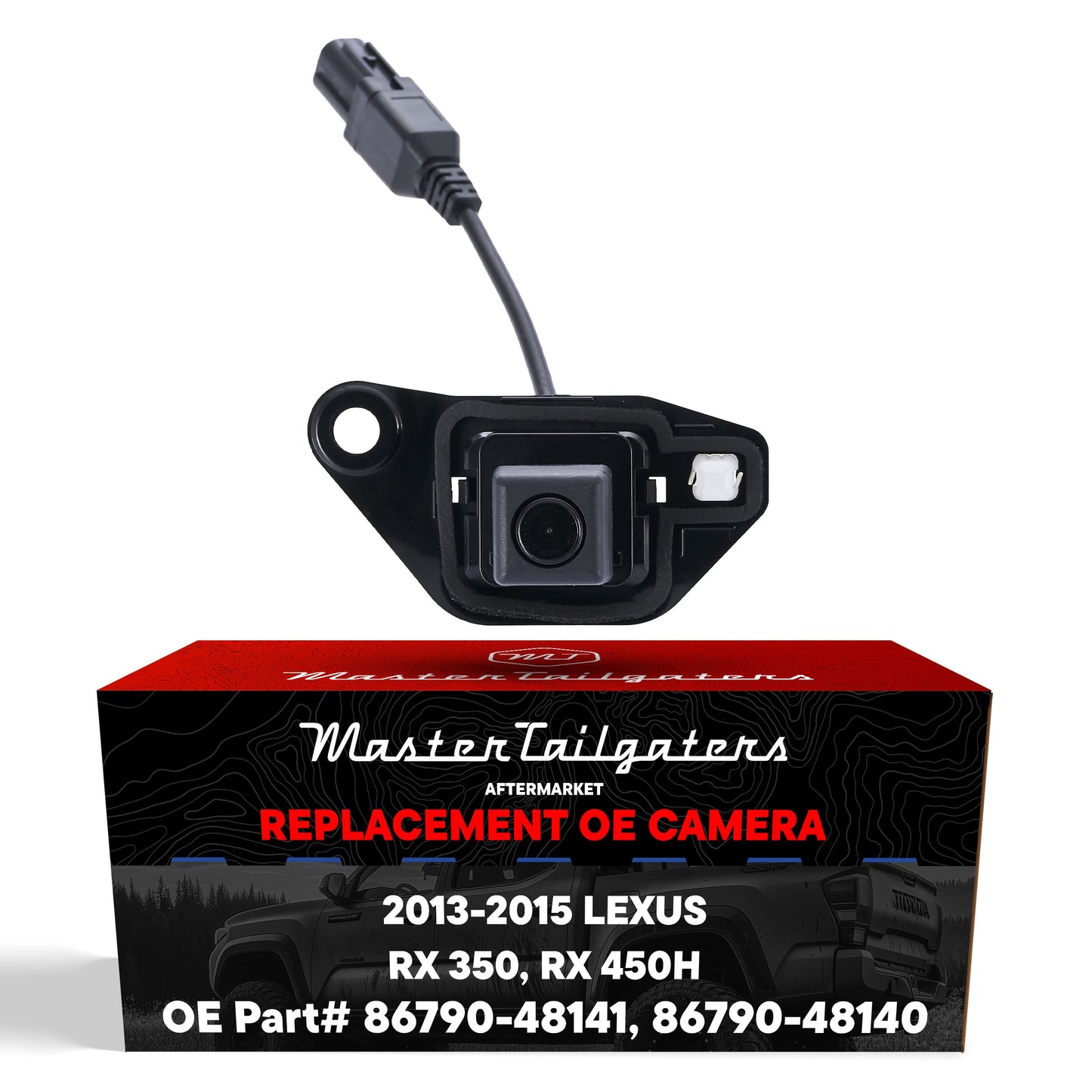 Master Tailgaters backup camera for 2013–2015 Lexus RX 350/RX 450h, 86790-48140/86790-48141 on Tampa Home & Garden Store