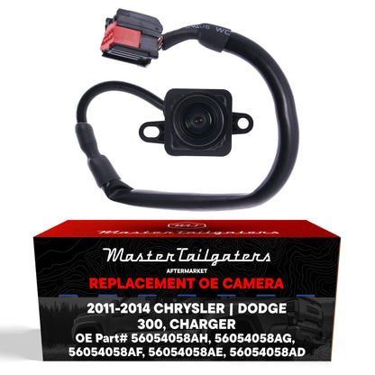 Master Tailgaters backup cam with red 6-pin connector for Chrysler 300/Charger 2011-14 on Tampa Home & Garden Store