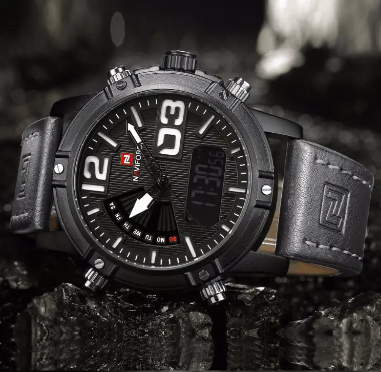Men's Digital Analog Watch Multifunction