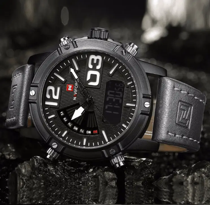 Men's Digital Analog Watch Multifunction