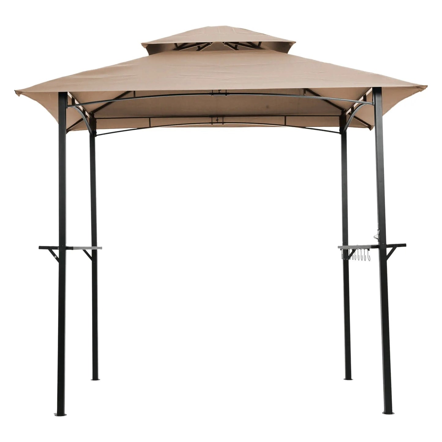 Outdoor Grill Gazebo and Double Tier Canopy