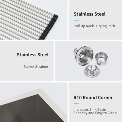 Modern Double Bowl Undermount Sink And Steel